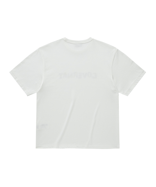 COVERNAT(カバーナット)の「ジェンガロゴグラフィックTシャツホワイト(Tシャツ/カットソー・レディース・その他・X-SMALL/SMALL/MEDIUM/LARGE/X-LARGE/XX-LARGE)」の2枚目の写真