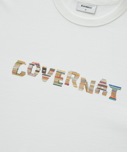 COVERNAT(カバーナット)の「ジェンガロゴグラフィックTシャツホワイト(Tシャツ/カットソー・レディース・その他・X-SMALL/SMALL/MEDIUM/LARGE/X-LARGE/XX-LARGE)」の4枚目の写真
