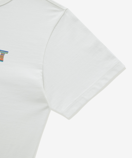 COVERNAT(カバーナット)の「ジェンガロゴグラフィックTシャツホワイト(Tシャツ/カットソー・レディース・その他・X-SMALL/SMALL/MEDIUM/LARGE/X-LARGE/XX-LARGE)」の5枚目の写真