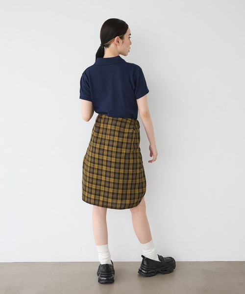 JEANASIS（ジーナシス）の「【FAITH MILLS×JEANASIS】ポロシャツSS/1068914（ポロシャツ・レディース・ネイビー/オートミール/レッド・FREE）」の14枚目の写真