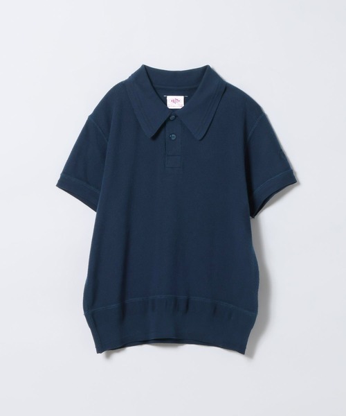 JEANASIS（ジーナシス）の「【FAITH MILLS×JEANASIS】ポロシャツSS/1068914（ポロシャツ・レディース・ネイビー/オートミール/レッド・FREE）」の16枚目の写真
