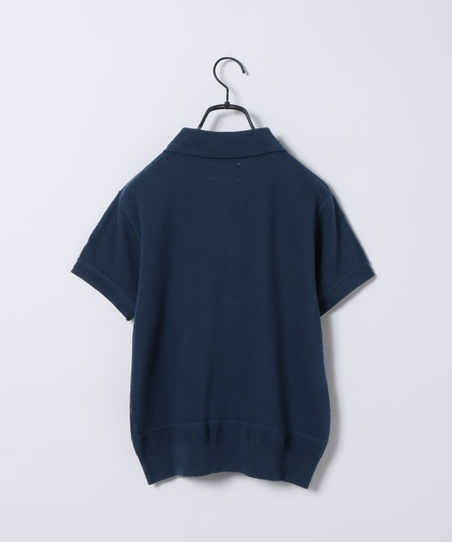 JEANASIS（ジーナシス）の「【FAITH MILLS×JEANASIS】ポロシャツSS/1068914（ポロシャツ・レディース・ネイビー/オートミール/レッド・FREE）」の17枚目の写真
