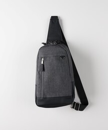 BACK NUMBER（バックナンバー）の「《軽量》配色杢ポリスリングバッグ（ショルダーバッグ）」