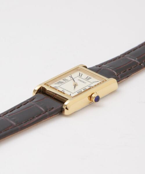SEIKO/セイコー コラボレーション スクエア D.ブラウン（アナログ