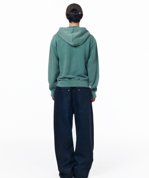 AAKAM(アーカム)の「Glazed Wax Denim Pants (Indigo)(デニムパンツ・レディース・その他・1/2/0)」の13枚目の写真