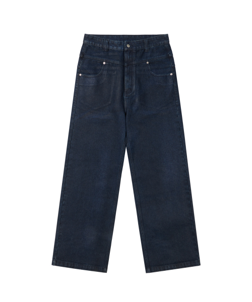 AAKAM(アーカム)の「Glazed Wax Denim Pants (Indigo)(デニムパンツ・レディース・その他・1/2/0)」の17枚目の写真