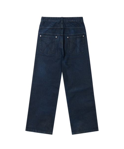 AAKAM(アーカム)の「Glazed Wax Denim Pants (Indigo)(デニムパンツ・レディース・その他・1/2/0)」の18枚目の写真