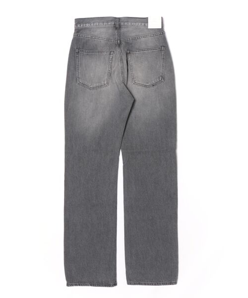NAVY(ネイビー)の「【NAVY/ネイビー】マイデニ ストレートデニム(デニムパンツ・レディース・ブラック/ネイビー・S/M/L)」の5枚目の写真