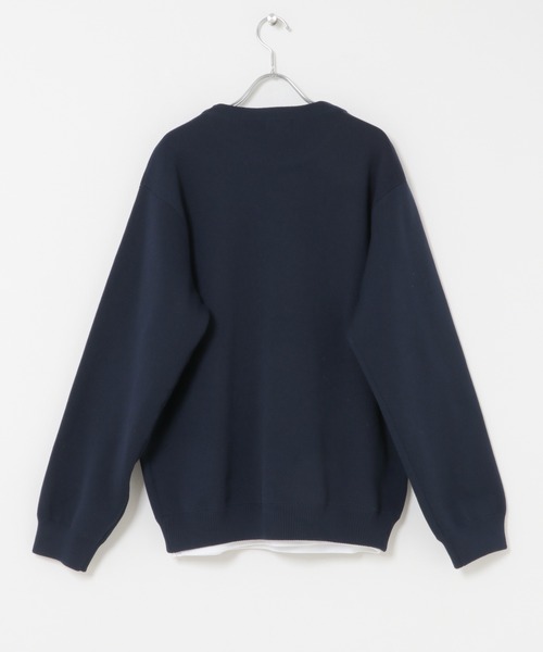ITEMS URBANRESEARCH(アイテムズ アーバンリサーチ)の「高機能ニットクルーネックアンサンブル(ニット/セーター・メンズ・ネイビー/ダークグレー/ブラック/モカ・LARGE/MEDIUM)」の17枚目の写真