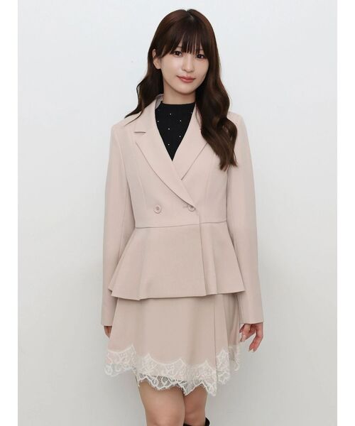 MERCURYDUO(マーキュリーデュオ)の「ホットフィックスボトルネックニット(ニット/セーター・レディース・イエロー/ピンク/ブラック・FREE)」の18枚目の写真