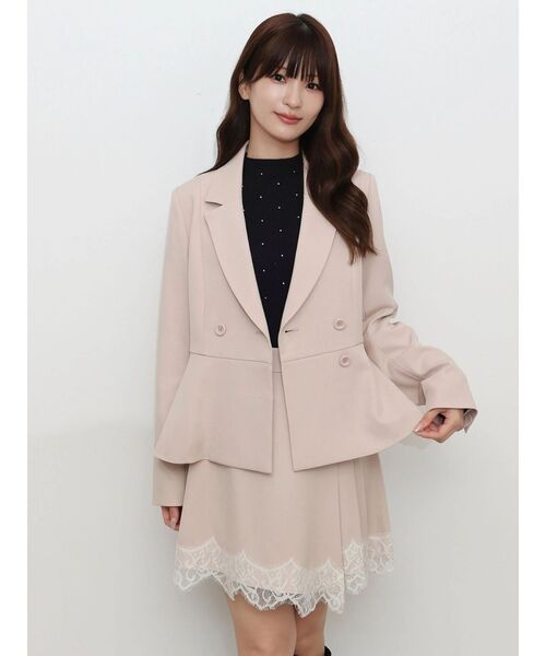 MERCURYDUO(マーキュリーデュオ)の「ホットフィックスボトルネックニット(ニット/セーター・レディース・イエロー/ピンク/ブラック・FREE)」の19枚目の写真