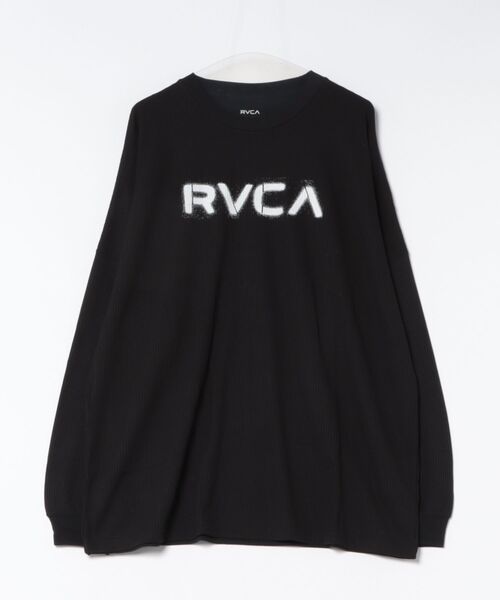 RVCA（ルーカ）の「RVCA メンズ DAY SHIFT WIDE STRIPE LT ロンT 【2026年秋冬モデル】（Tシャツ/カットソー・メンズ・ベージュ/ブラック/オフホワイト・X-LARGE/LARGE/MEDIUM/SMALL）」の2枚目の写真