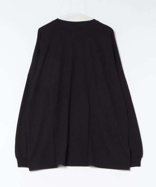 RVCA（ルーカ）の「RVCA メンズ DAY SHIFT WIDE STRIPE LT ロンT 【2026年秋冬モデル】（Tシャツ/カットソー・メンズ・ベージュ/ブラック/オフホワイト・X-LARGE/LARGE/MEDIUM/SMALL）」の4枚目の写真