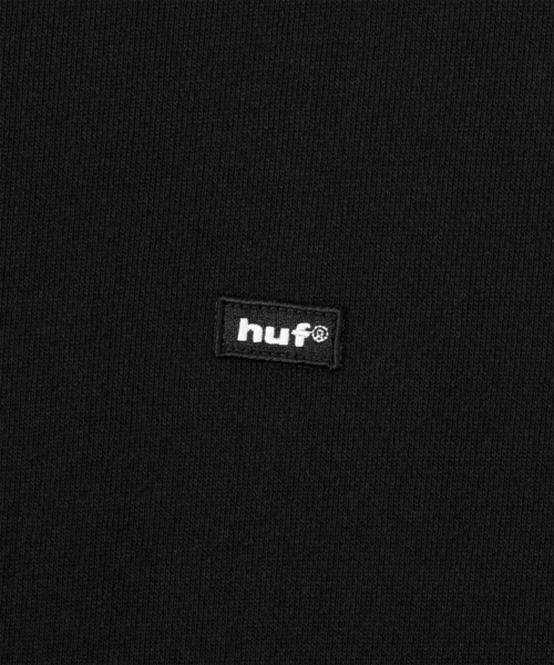 HUF(ハフ)の「huf eightynine FLEECE HOODIE(パーカー・メンズ・ブラック/アッシュグレー/オリーブ/ライトピンク・M/L/S/XXL/XL)」の6枚目の写真