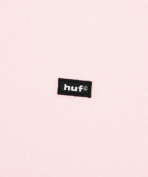 HUF(ハフ)の「huf eightynine FLEECE HOODIE(パーカー・メンズ・ブラック/アッシュグレー/オリーブ/ライトピンク・M/L/S/XXL/XL)」の12枚目の写真