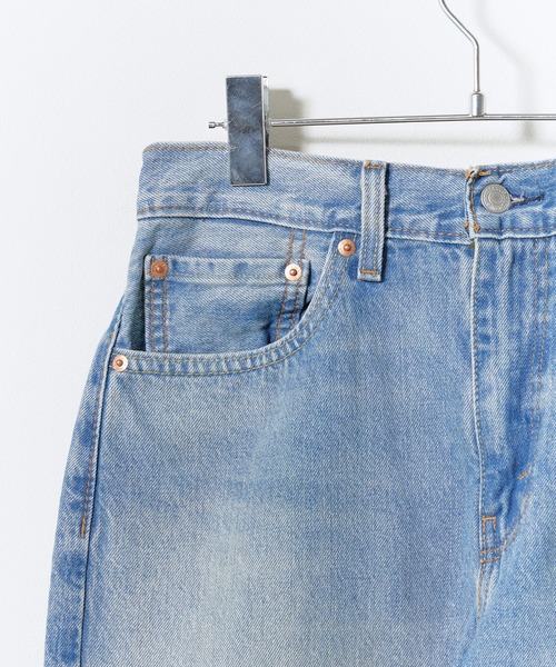 Levi's(リーバイス)の「LEVI'S/リーバイス 505 REGULAR/レギュラーフィット デニムパンツ ボトムス シンプル キレイめ キレカジ アメカジ カジュアル ストリート メンズ レディース 2026秋冬 秋服 冬服(デニムパンツ・メンズ・ブルー・30inch/32inch/34inch/36inch)」の5枚目の写真