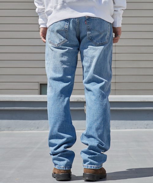 Levi's(リーバイス)の「LEVI'S/リーバイス 505 REGULAR/レギュラーフィット デニムパンツ ボトムス シンプル キレイめ キレカジ アメカジ カジュアル ストリート メンズ レディース 2026秋冬 秋服 冬服(デニムパンツ・メンズ・ブルー・30inch/32inch/34inch/36inch)」の18枚目の写真