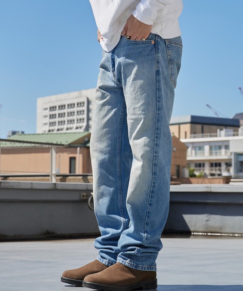Levi's(リーバイス)の「LEVI'S/リーバイス 505 REGULAR/レギュラーフィット デニムパンツ ボトムス シンプル キレイめ キレカジ アメカジ カジュアル ストリート メンズ レディース 2026秋冬 秋服 冬服(デニムパンツ・メンズ・ブルー・30inch/32inch/34inch/36inch)」の17枚目の写真