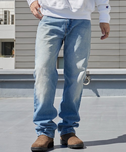 Levi's(リーバイス)の「LEVI'S/リーバイス 505 REGULAR/レギュラーフィット デニムパンツ ボトムス シンプル キレイめ キレカジ アメカジ カジュアル ストリート メンズ レディース 2026秋冬 秋服 冬服(デニムパンツ・メンズ・ブルー・30inch/32inch/34inch/36inch)」の13枚目の写真