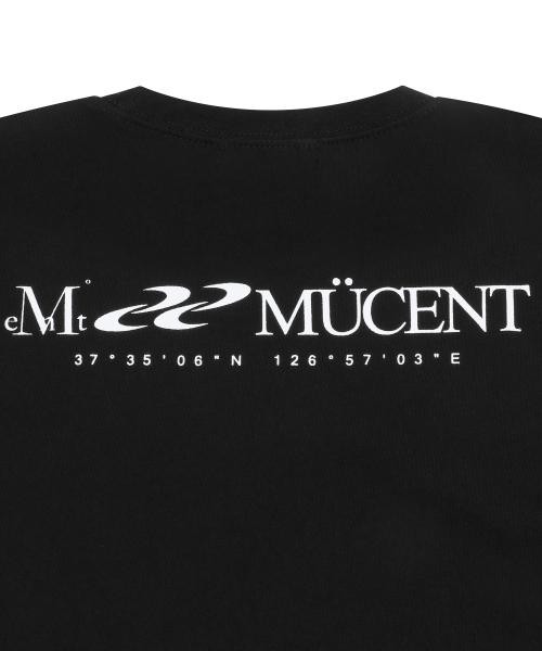 MUCENT(ムセント)の「ESSENTIALS バックロゴ ロングスリーブTシャツ(2カラー)(Tシャツ/カットソー・レディース・ホワイト/ブラック・FREE)」の4枚目の写真