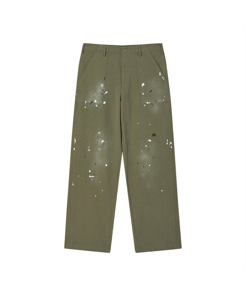 Beyond Closet（-）の「[COLLECTION LINE] ハンドペインテッドウォッシュドミリタリーパンツカーキ（その他パンツ・メンズ・その他・MEDIUM/LARGE）」の2枚目の写真