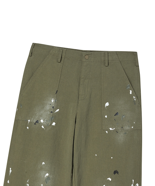 Beyond Closet（-）の「[COLLECTION LINE] ハンドペインテッドウォッシュドミリタリーパンツカーキ（その他パンツ・メンズ・その他・MEDIUM/LARGE）」の4枚目の写真