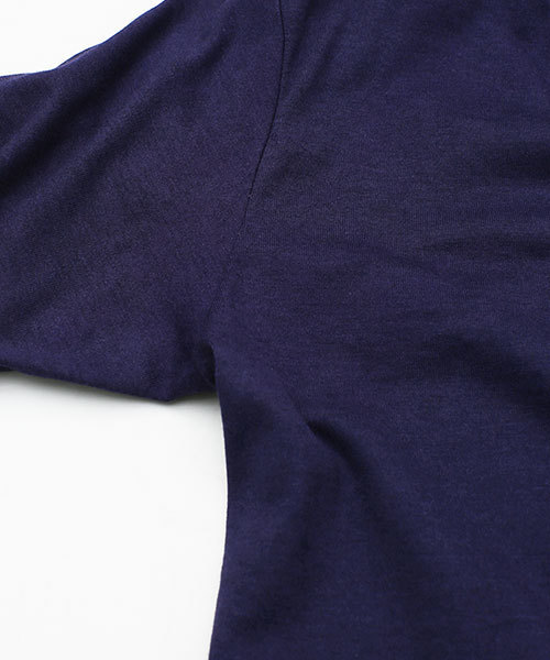 NANO universe（ナノユニバース）の「Anti Soaked (R)C/R ヘンリーT（Tシャツ/カットソー・メンズ・ホワイト/ネイビー/ブラック・MEDIUM/SMALL/LARGE/X-LARGE）」の6枚目の写真