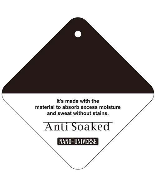NANO universe（ナノユニバース）の「Anti Soaked (R)C/R ヘンリーT（Tシャツ/カットソー・メンズ・ホワイト/ネイビー/ブラック・MEDIUM/SMALL/LARGE/X-LARGE）」の8枚目の写真
