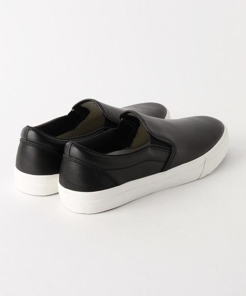 BEAUTY&YOUTH UNITED ARROWS(ビューティーアンドユースユナイテッドアローズ)の「BY スムースレザー スリッポン スニーカー◆(スリッポン・メンズ・ブラック・10/7/8/9)」の5枚目の写真