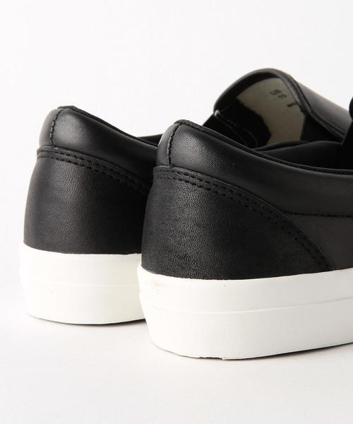 BEAUTY&YOUTH UNITED ARROWS(ビューティーアンドユースユナイテッドアローズ)の「BY スムースレザー スリッポン スニーカー◆(スリッポン・メンズ・ブラック・10/7/8/9)」の7枚目の写真