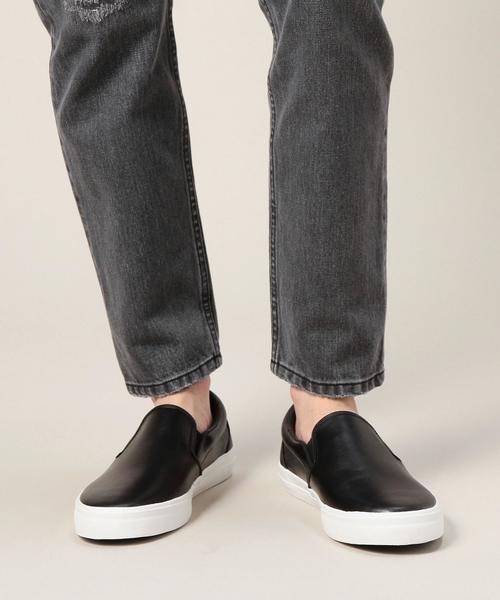 BEAUTY&YOUTH UNITED ARROWS(ビューティーアンドユースユナイテッドアローズ)の「BY スムースレザー スリッポン スニーカー◆(スリッポン・メンズ・ブラック・10/7/8/9)」の8枚目の写真