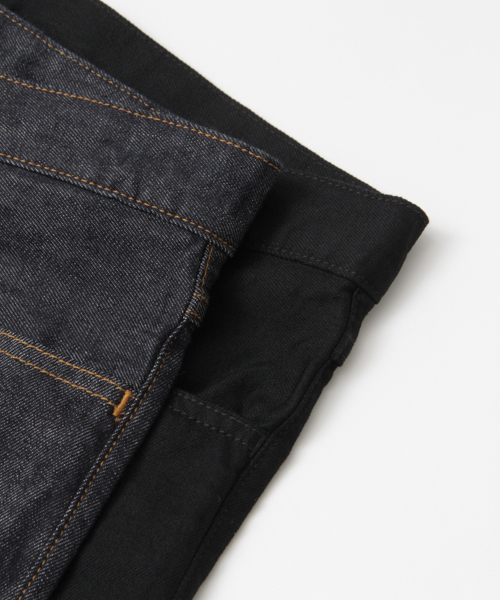 URBAN RESEARCH（アーバンリサーチ）の「URiD スキニーストレッチダメージデニム（デニムパンツ・メンズ・インディゴブルー/ブラック・SMALL/LARGE/MEDIUM）」の13枚目の写真