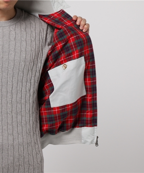 BARACUTA（バラクータ）の「BARACUTA G9スウィングトップ（ブルゾン・メンズ・ライトグレー・40）」の3枚目の写真