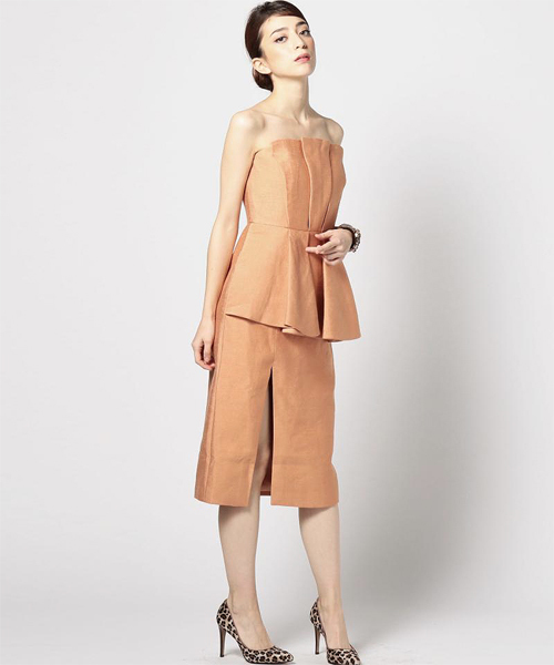 Cameo カメオ の Cameo タック切り替えベアワンピース ワンピース Wear