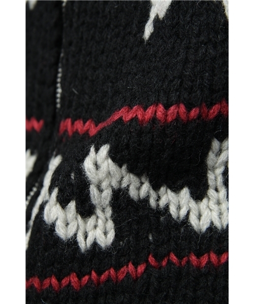 Lui's（ルイス）の「カウチンニットベスト（ニット/セーター・メンズ・オフホワイト/ブラック/グレー・SMALL/MEDIUM）」の7枚目の写真