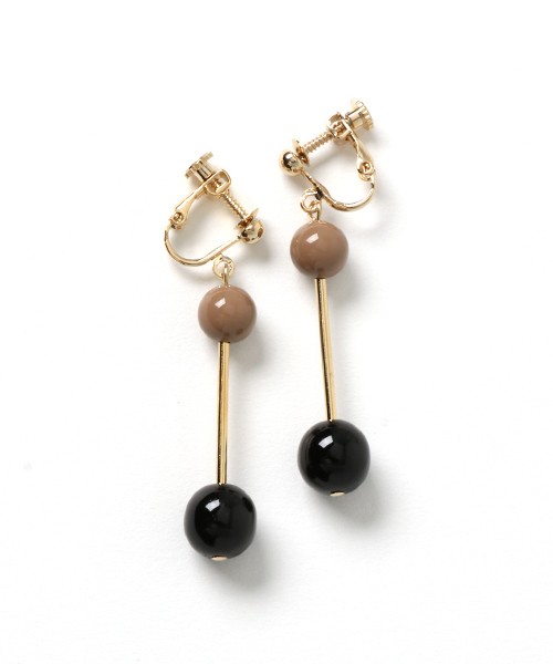 TONE SELECT GOODS(トーンセレクトグッズ)の「【kodemari】beads mix 1 イヤリング(イヤリング・レディース・その他・FREE)」の3枚目の写真