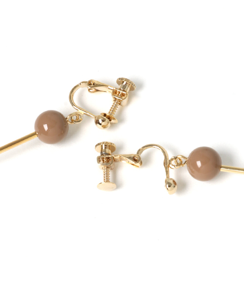TONE SELECT GOODS(トーンセレクトグッズ)の「【kodemari】beads mix 1 イヤリング(イヤリング・レディース・その他・FREE)」の2枚目の写真