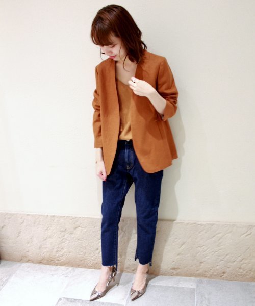 plage（プラージュ）の「クロップド カットオフデニムパンツ◇（デニム  