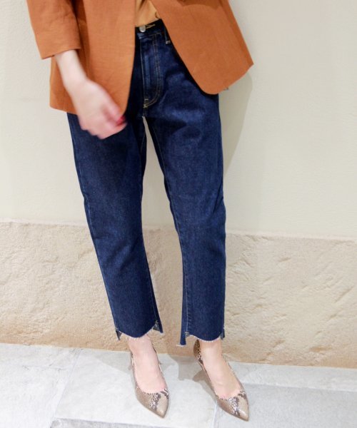 plage（プラージュ）の「クロップド カットオフデニムパンツ◇（デニム  