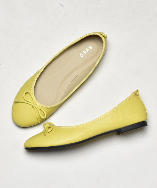 SVEC（シュベック）の「バレエシューズ ballet shoes / リボンパンプス（バレエシューズ・レディース・レッド系その他2/アニマル/レッド系その他/ブラック系その他/ベージュ系その他/レッド/アイボリー/ブラック/ブラック系その他2/ブルー系その他2/グレー/イエロー系その他2/ピンク系その他/ブルー系その他/ネイビー/ワイン/シルバー/ゴールド/ブラウン/レオパード/ブラック系その他3/ブラック系その他4/ゴールド系その他/ブラウン系その他2/ブラック系その他5/チョコ/グリーン/ホワイト・38/39/35/36/37/40）」の19枚目の写真