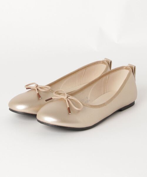 SVEC(シュベック)の「バレエシューズ SVEC / シュベック ballet shoes(バレエシューズ)」|ゴールド