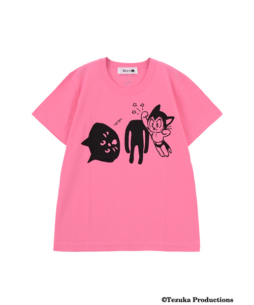 Ne-net にゃー Tシャツ opium archive lazydoll着用 Ne-net（ネネット）の「S (L)にゃーアトムキャット T（Tシャツ
