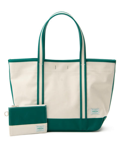 PORTER（ポーター）の「PORTER GIRL BOYFRIEND TOTE MEDIUM <B印 YOSHIDA SELECT>（トートバッグ・レディース・カーキ/ワイン/イエロー/オレンジ/グリーン系その他/レッド/ネイビー・ONE SIZE）」の3枚目の写真