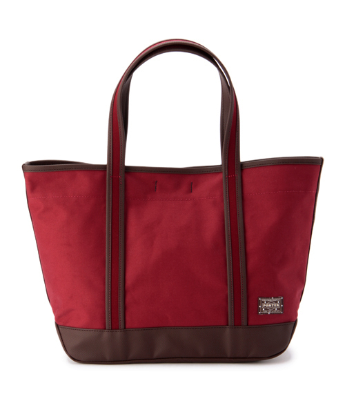 PORTER（ポーター）の「PORTER GIRL BOYFRIEND TOTE MEDIUM <B印 YOSHIDA SELECT>（トートバッグ・レディース・カーキ/ワイン/イエロー/オレンジ/グリーン系その他/レッド/ネイビー・ONE SIZE）」の6枚目の写真