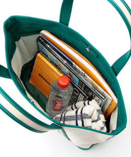 PORTER（ポーター）の「PORTER GIRL BOYFRIEND TOTE MEDIUM <B印 YOSHIDA SELECT>（トートバッグ・レディース・カーキ/ワイン/イエロー/オレンジ/グリーン系その他/レッド/ネイビー・ONE SIZE）」の14枚目の写真