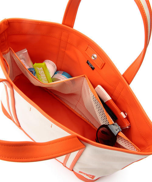 PORTER（ポーター）の「PORTER GIRL BOYFRIEND TOTE MEDIUM <B印 YOSHIDA SELECT>（トートバッグ・レディース・カーキ/ワイン/イエロー/オレンジ/グリーン系その他/レッド/ネイビー・ONE SIZE）」の15枚目の写真