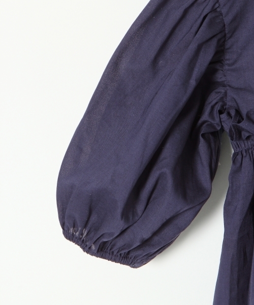 GLOBAL WORK（グローバルワーク）の「【キッズ】フハクギャザーキリカエ7分袖/762091（シャツ/ブラウス・キッズ・ピンク/ネイビー・SMALL/LARGE/MEDIUM/X-LARGE/XX-LARGE）」の9枚目の写真