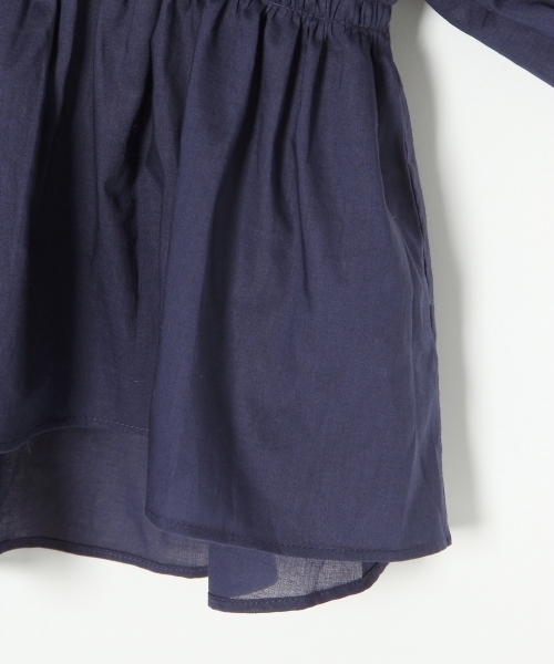 GLOBAL WORK（グローバルワーク）の「【キッズ】フハクギャザーキリカエ7分袖/762091（シャツ/ブラウス・キッズ・ピンク/ネイビー・SMALL/LARGE/MEDIUM/X-LARGE/XX-LARGE）」の10枚目の写真