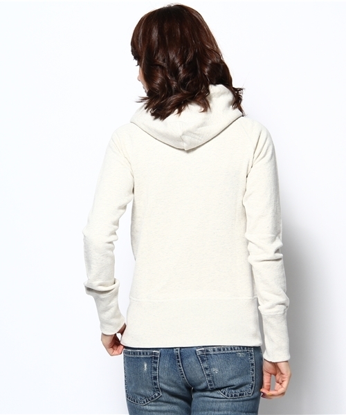 green label relaxing(グリーンレーベルリラクシング)の「GC Cウラキモウ パーカー(パーカー・レディース・グレー/ナチュラル・38/40)」の4枚目の写真