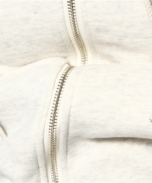 green label relaxing(グリーンレーベルリラクシング)の「GC Cウラキモウ パーカー(パーカー・レディース・グレー/ナチュラル・38/40)」の10枚目の写真